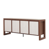 طاولة وسطية أرونزا باللون البني