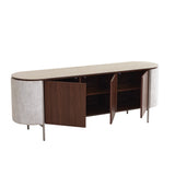 بوفيه أڤريــدا باللون البني