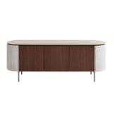 بوفيه أڤريــدا باللون البني