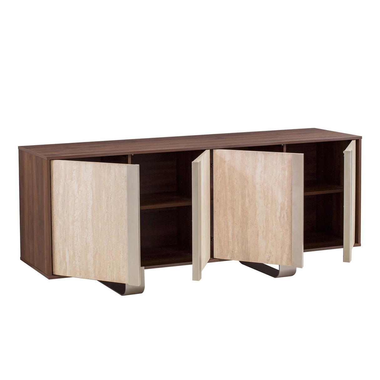 بوفيه جانبي دورينــو باللون البيج