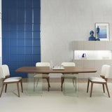 طاولة طعام ألين باللون البني