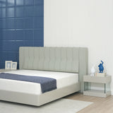 سرير أميليا باللون البيج