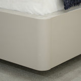 سرير أميليا باللون البيج