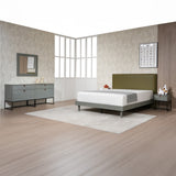 سرير كلايف باللون الأخضر