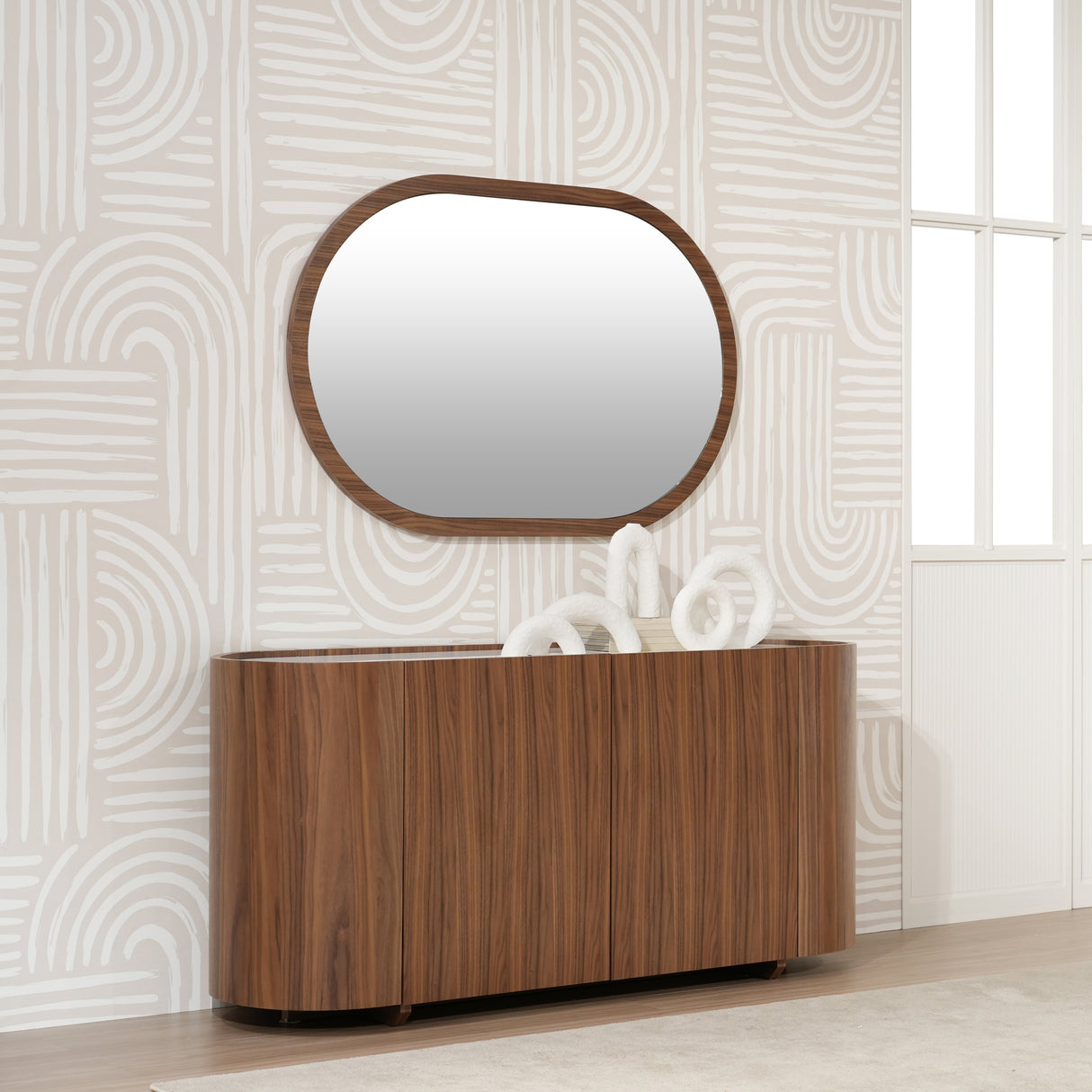 تسريحة أورن باللون البني