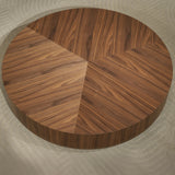 طاولة وسطية أورن باللون البني