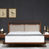 سرير ماربيل باللون البني