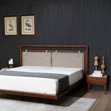 سرير ماربيل باللون البني