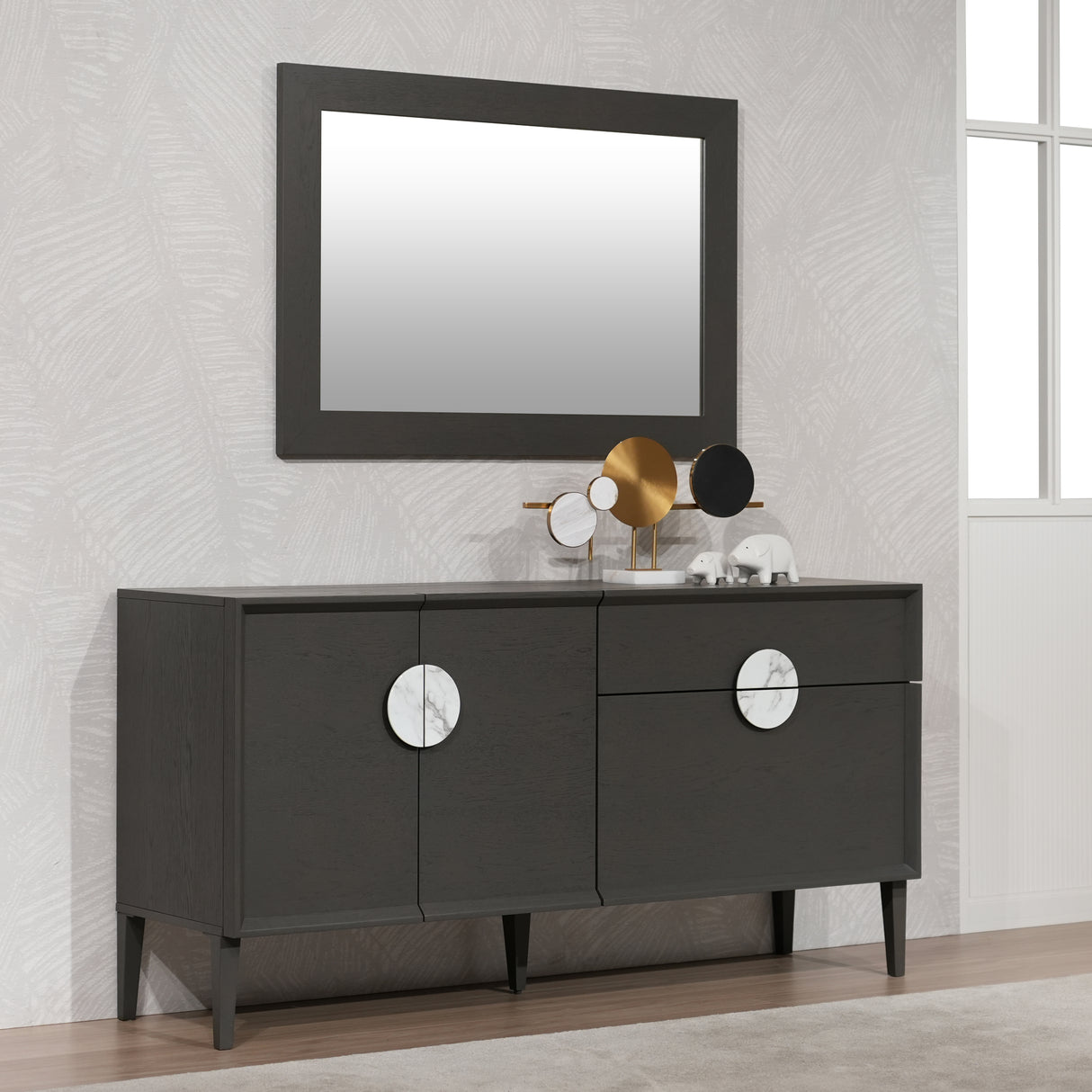 تسريحة ويليان باللون الرمادي