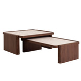 طاولة طعام ســيلفاك باللون البني