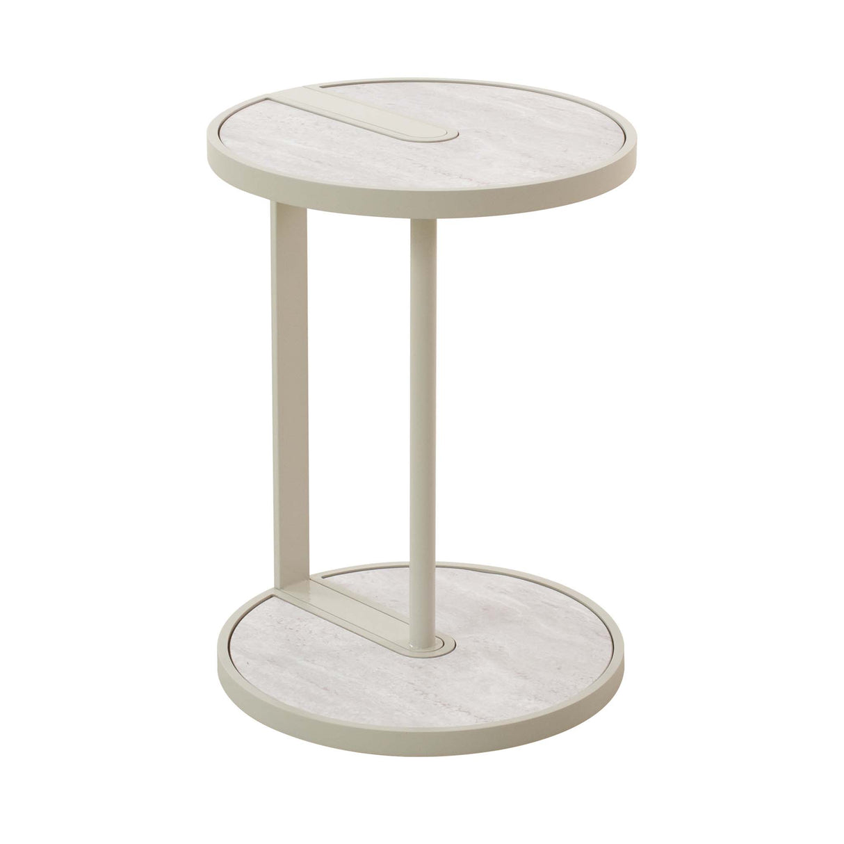 طاولة جانبية هافيــرا باللون الأبيض