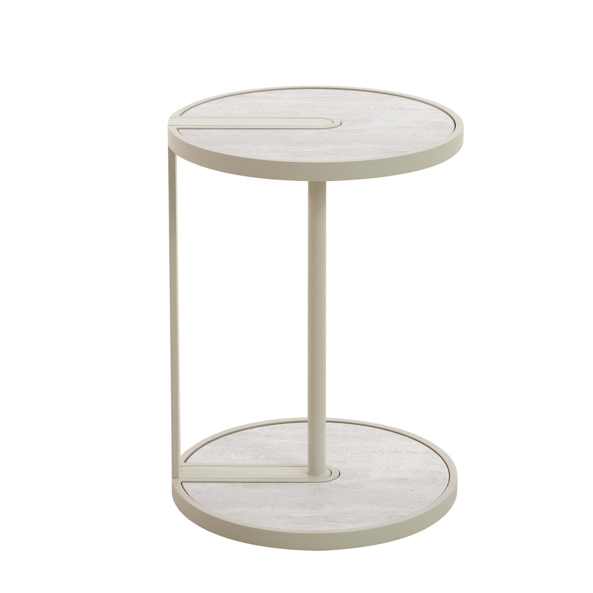 طاولة جانبية هافيــرا باللون الأبيض