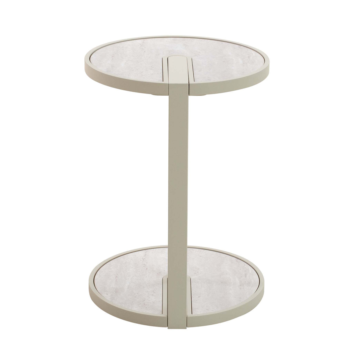 طاولة جانبية هافيــرا باللون الأبيض