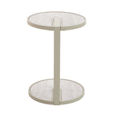 طاولة جانبية هافيــرا باللون الأبيض