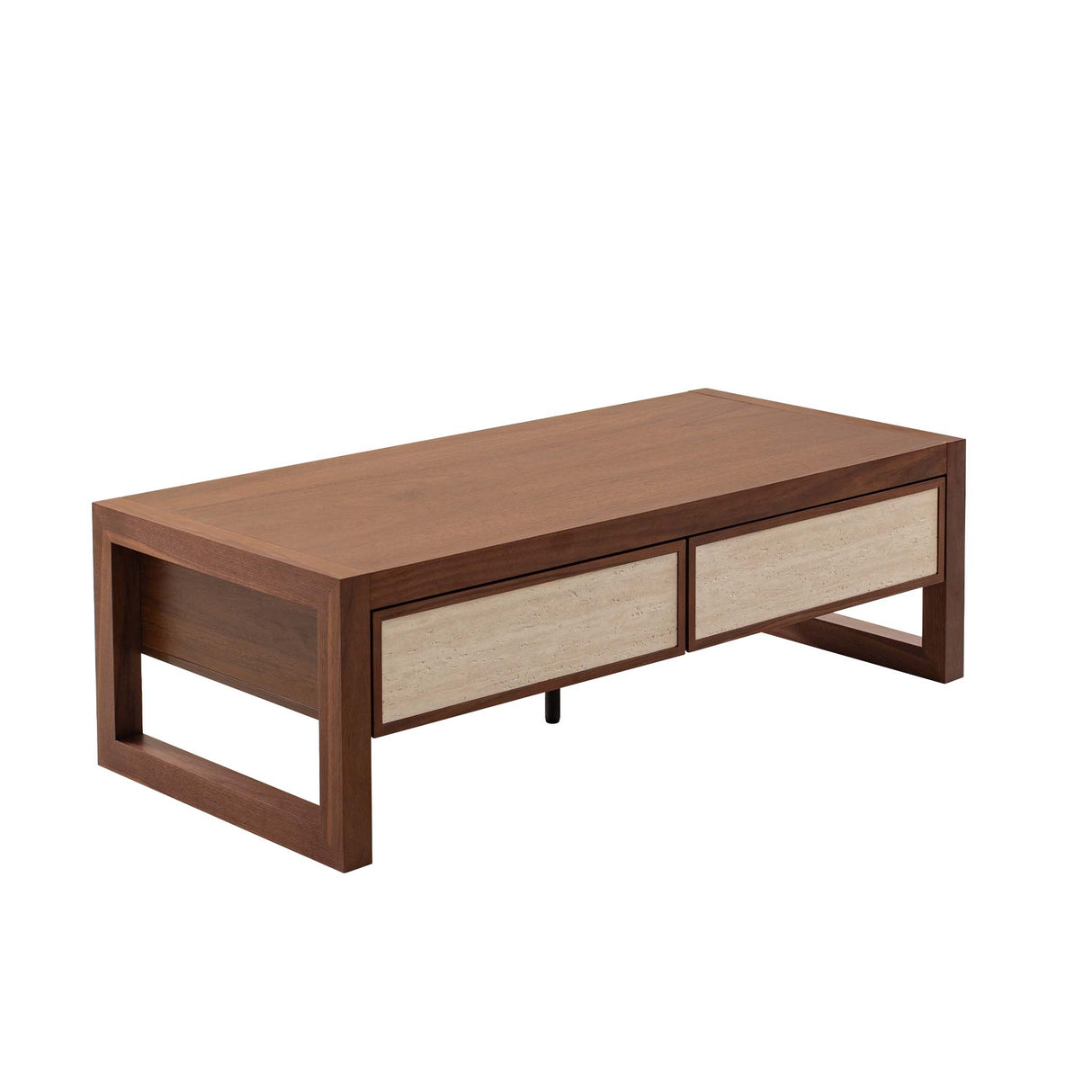 طاولة قهوة روليندا باللون البني