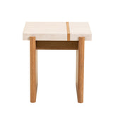 طاولة جانبية تاڤيرا باللون البني