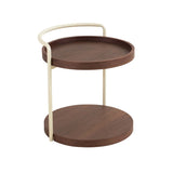 طاولة جانبية ريــلورا باللون البني