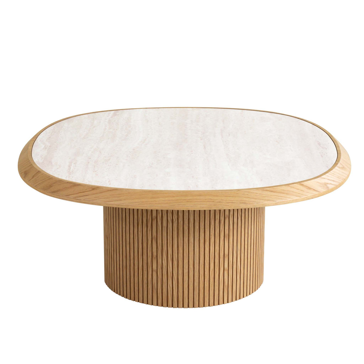 طاولة وسطية ميسوما باللون البيج