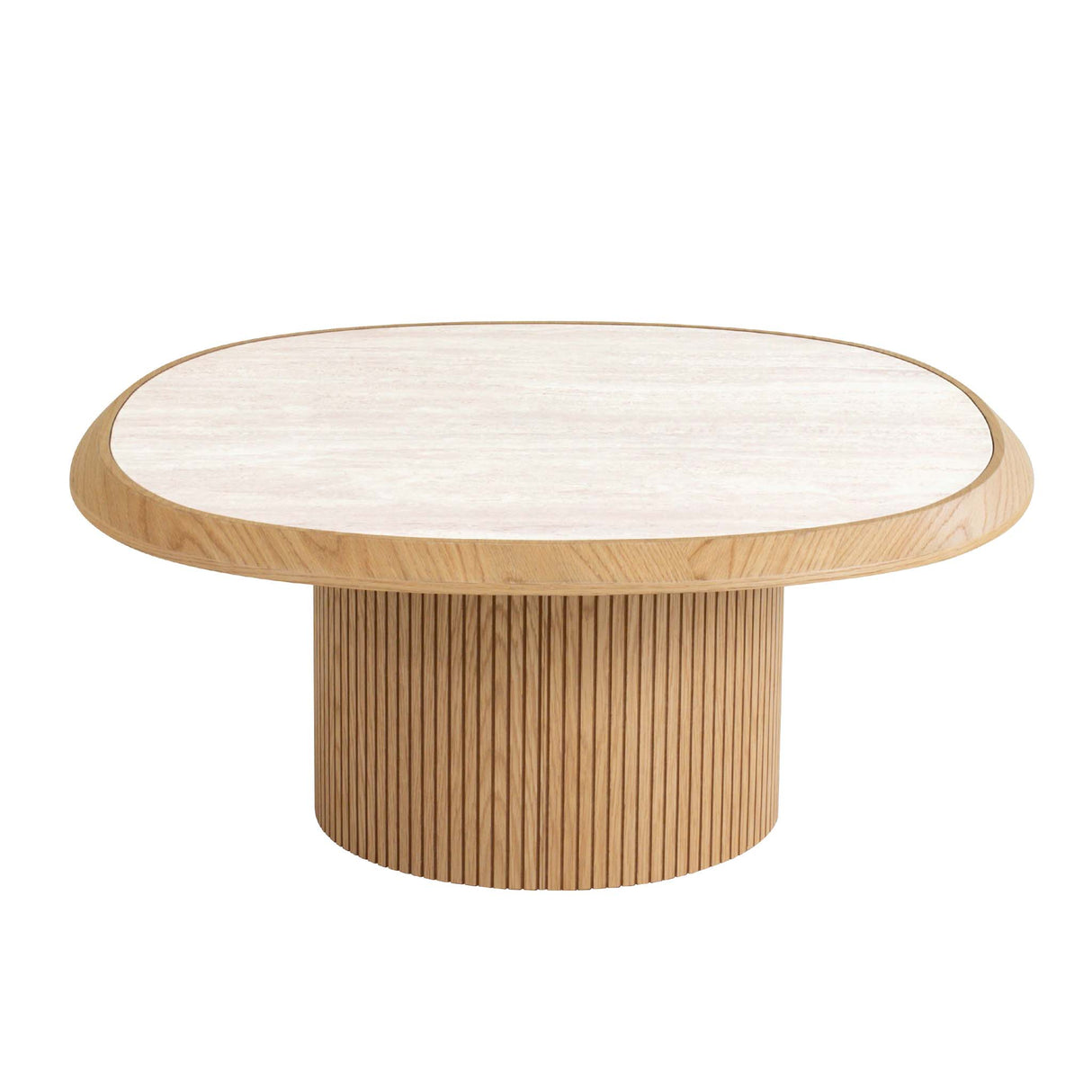 طاولة وسطية ميسوما باللون البيج