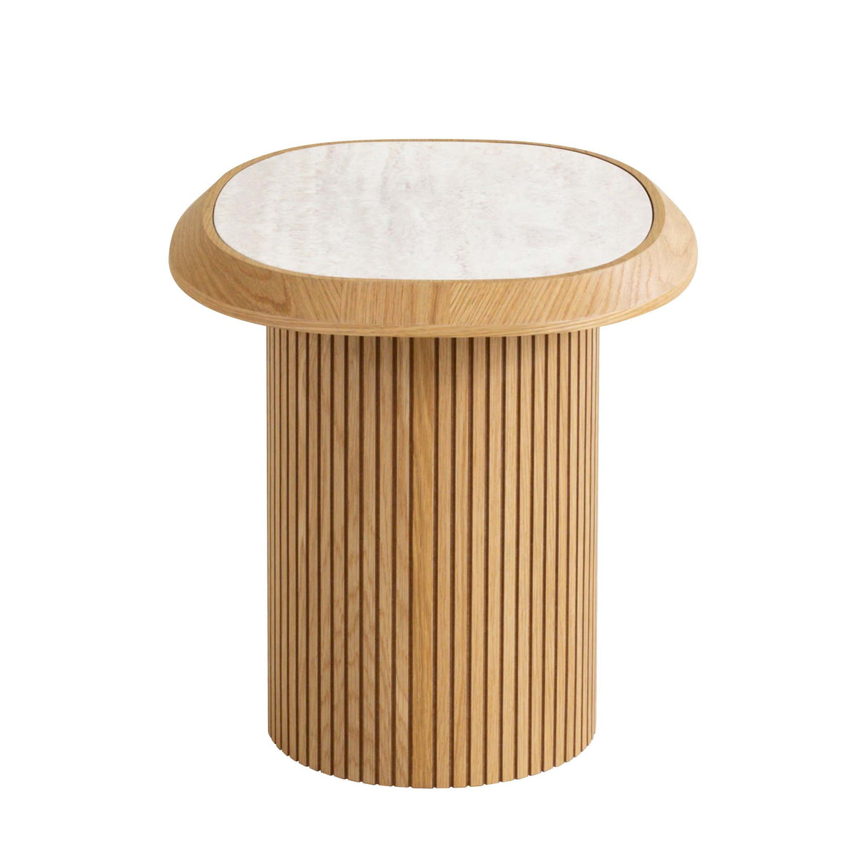 طاولة جانبية ميسوما باللون البيج