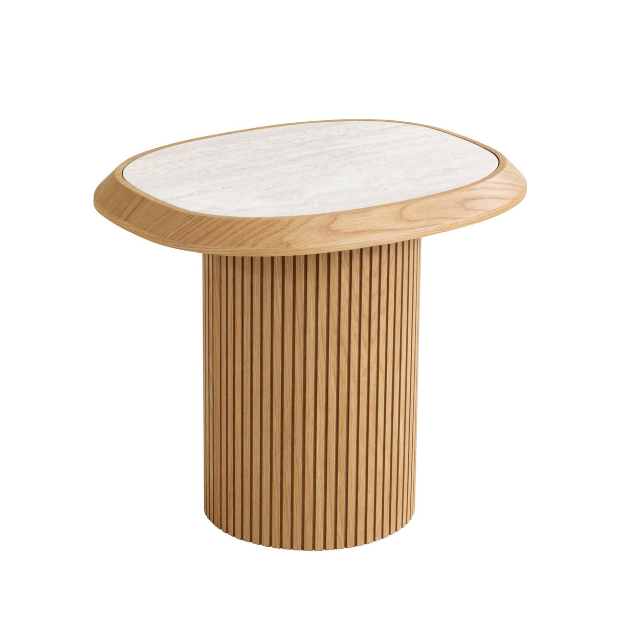 طاولة جانبية ميسوما باللون البيج