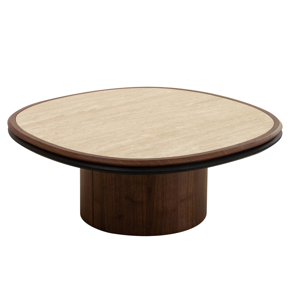 طاولة وسطية راليفا باللون البني