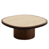 طاولة وسطية راليفا باللون البني