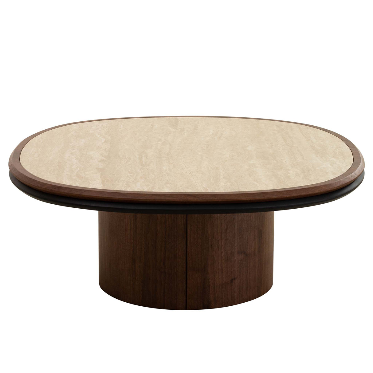 طاولة وسطية راليفا باللون البني