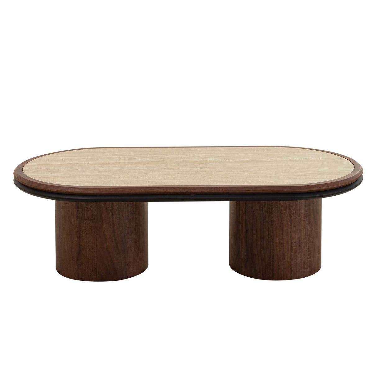 طاولة وسطية راليفا باللون البني