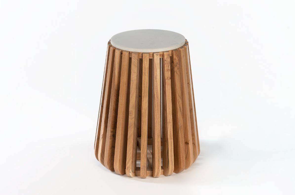 طاولة ميروفين باللون البني