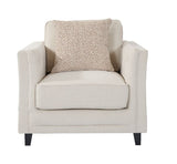 كنب فردي أورفيلدا باللون البيج الفاتح