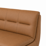 كنب سافينو زاوية باللون البني