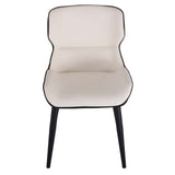 كرسي أليفا باللون الكريمي