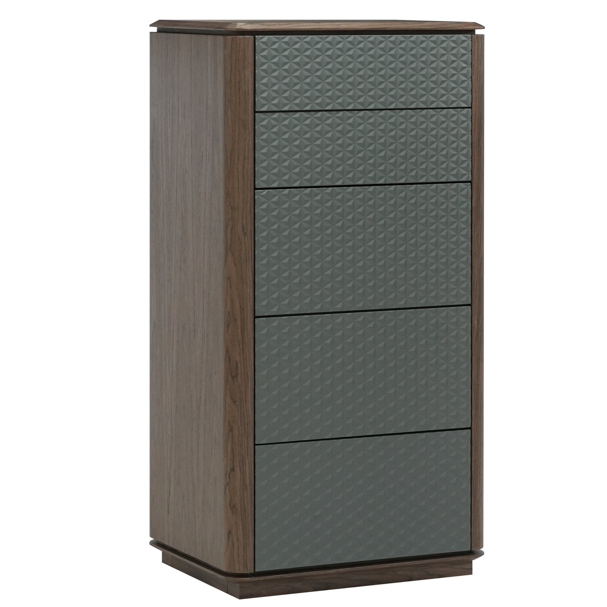 شوفنيرة لافين باللون البني والرمادي