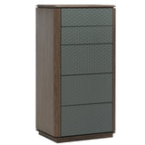 شوفنيرة لافين باللون البني والرمادي