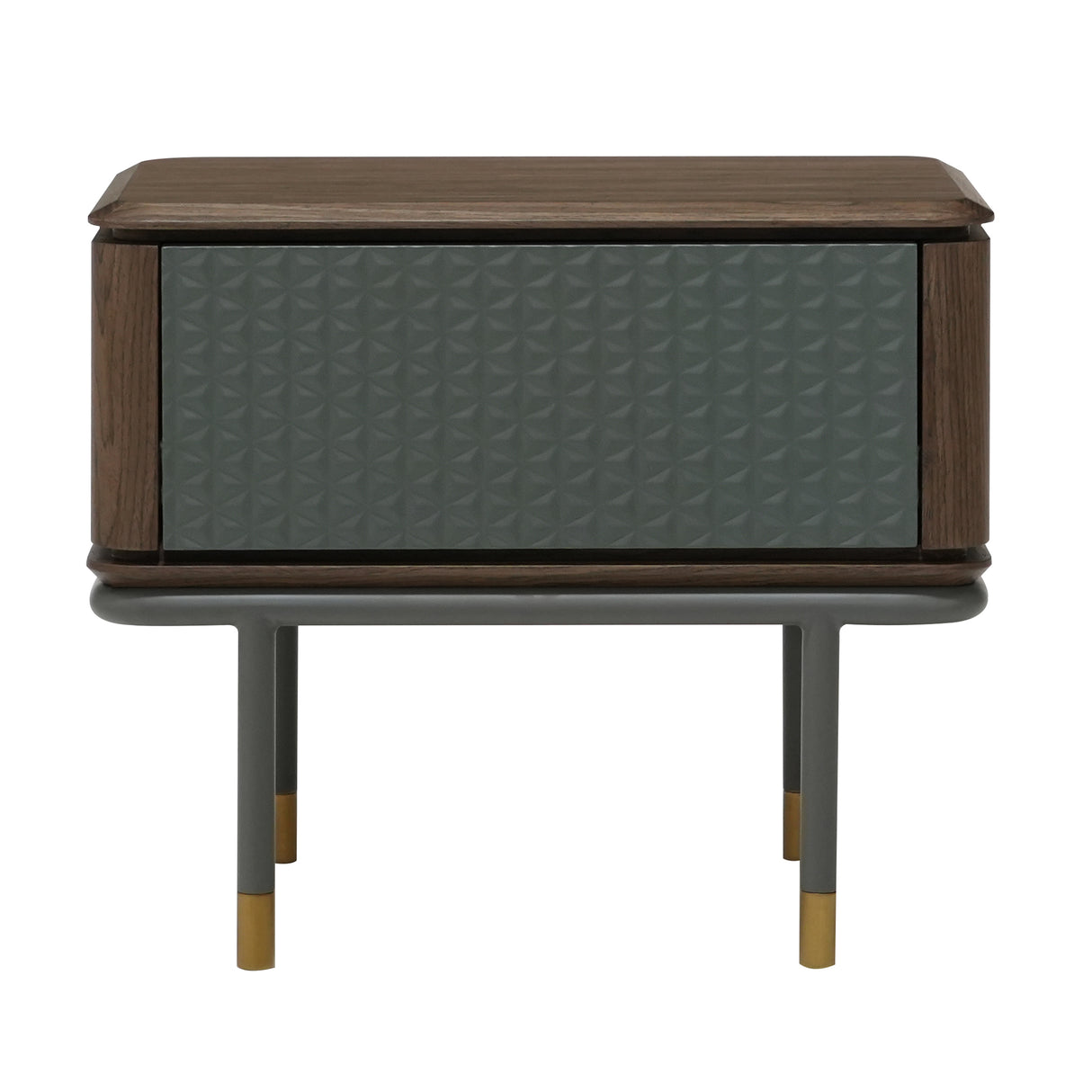 كمدينو لافين باللون البني والرمادي