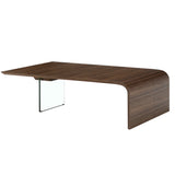 طاولة وسطية ألين باللون البني