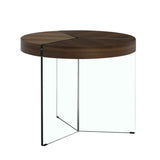 طاولة جانبية ألين باللون البني