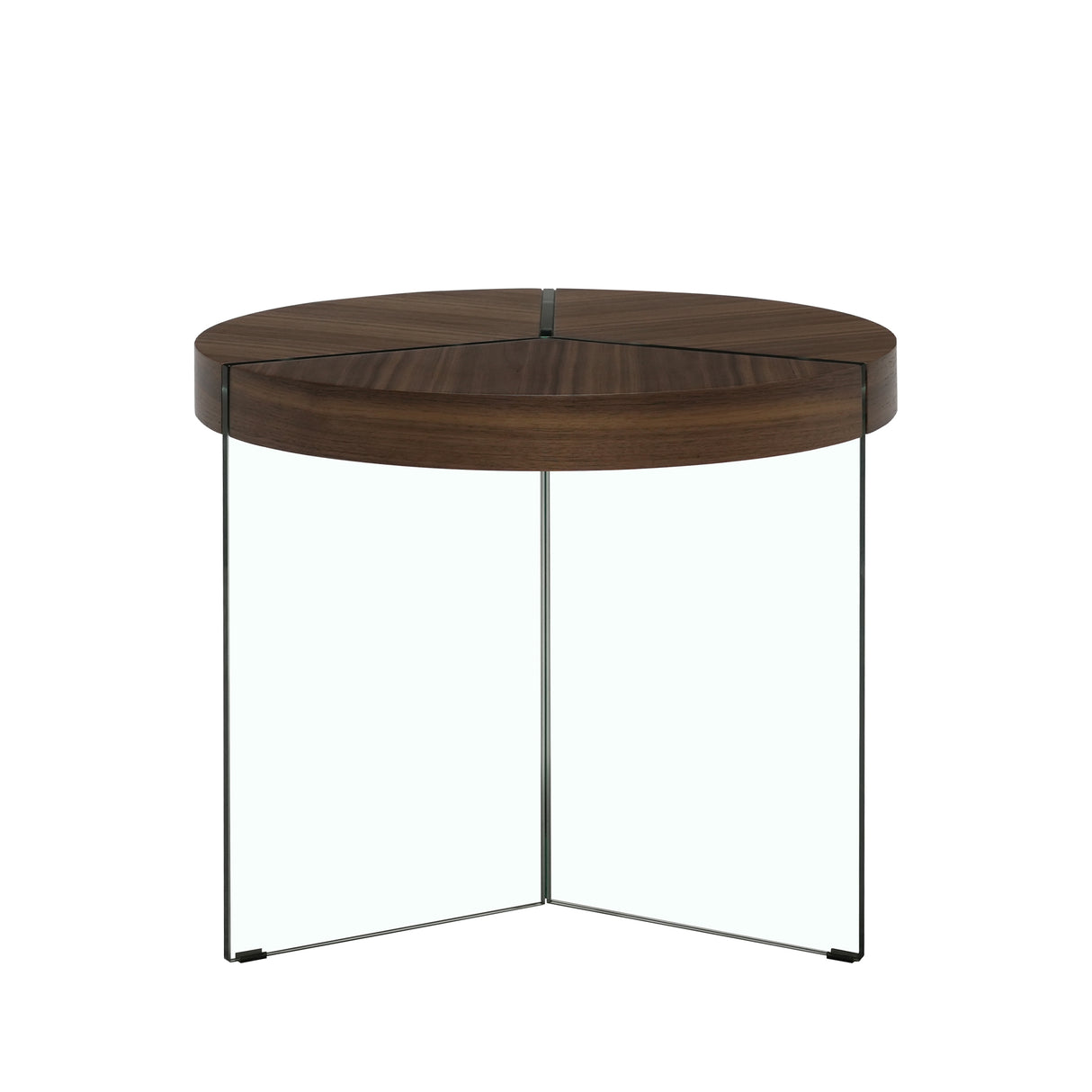 طاولة جانبية ألين باللون البني