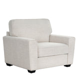 طقم كنب ميسا باللون الكريمي