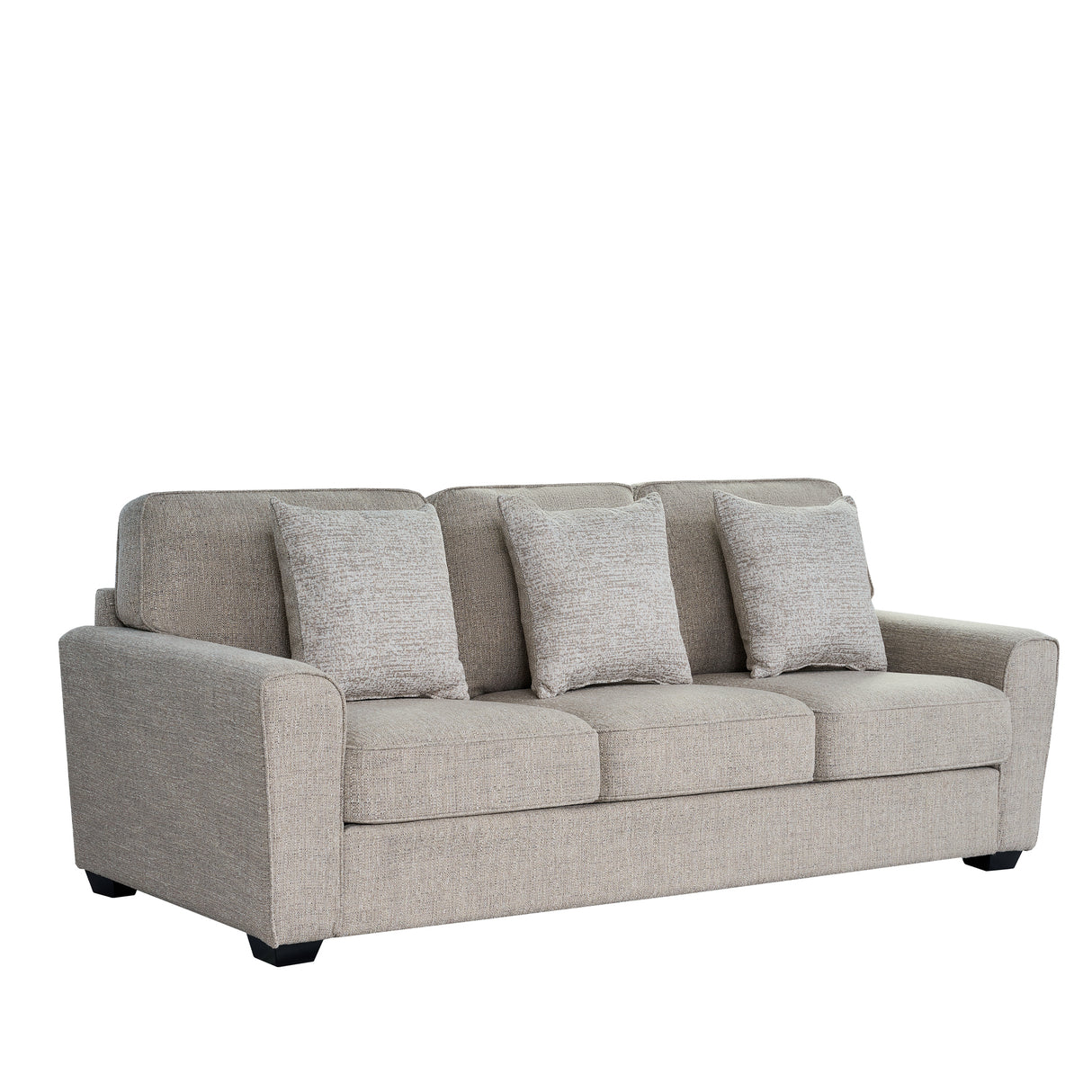 كنب ماريسا ثلاثي باللون البني