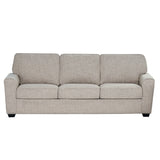 كنب ماريسا ثلاثي باللون البني