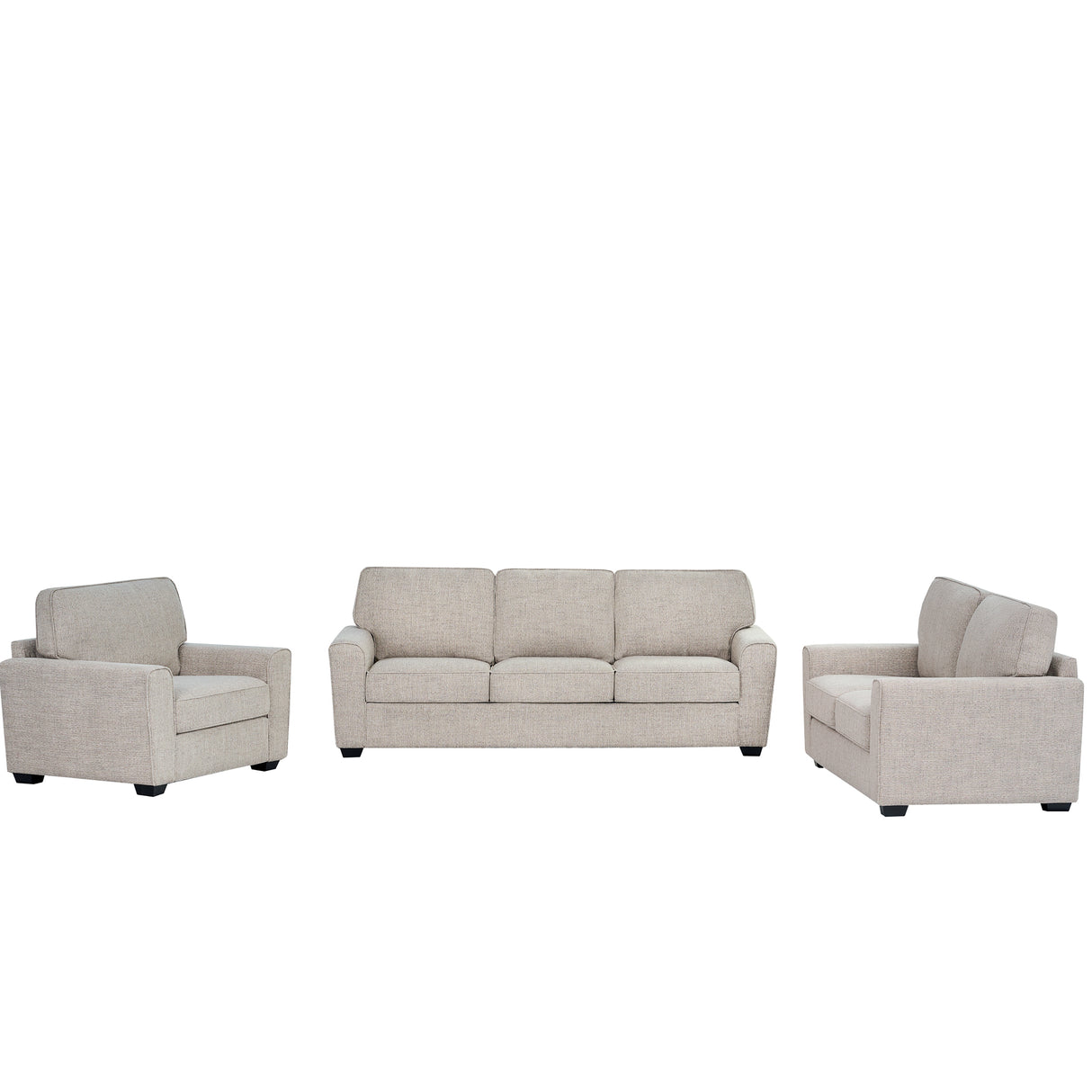 طقم كنب ماريسا باللون البني