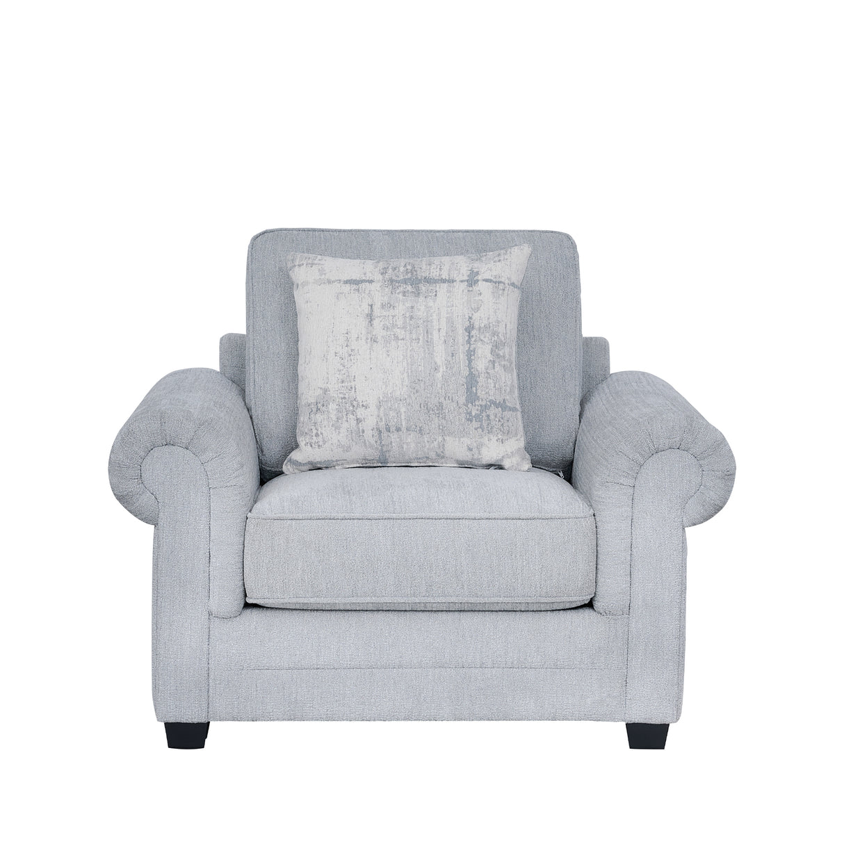 طقم كنب سرفيرا باللون الرمادي