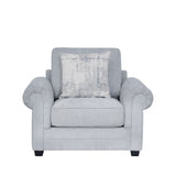 طقم كنب سرفيرا باللون الرمادي