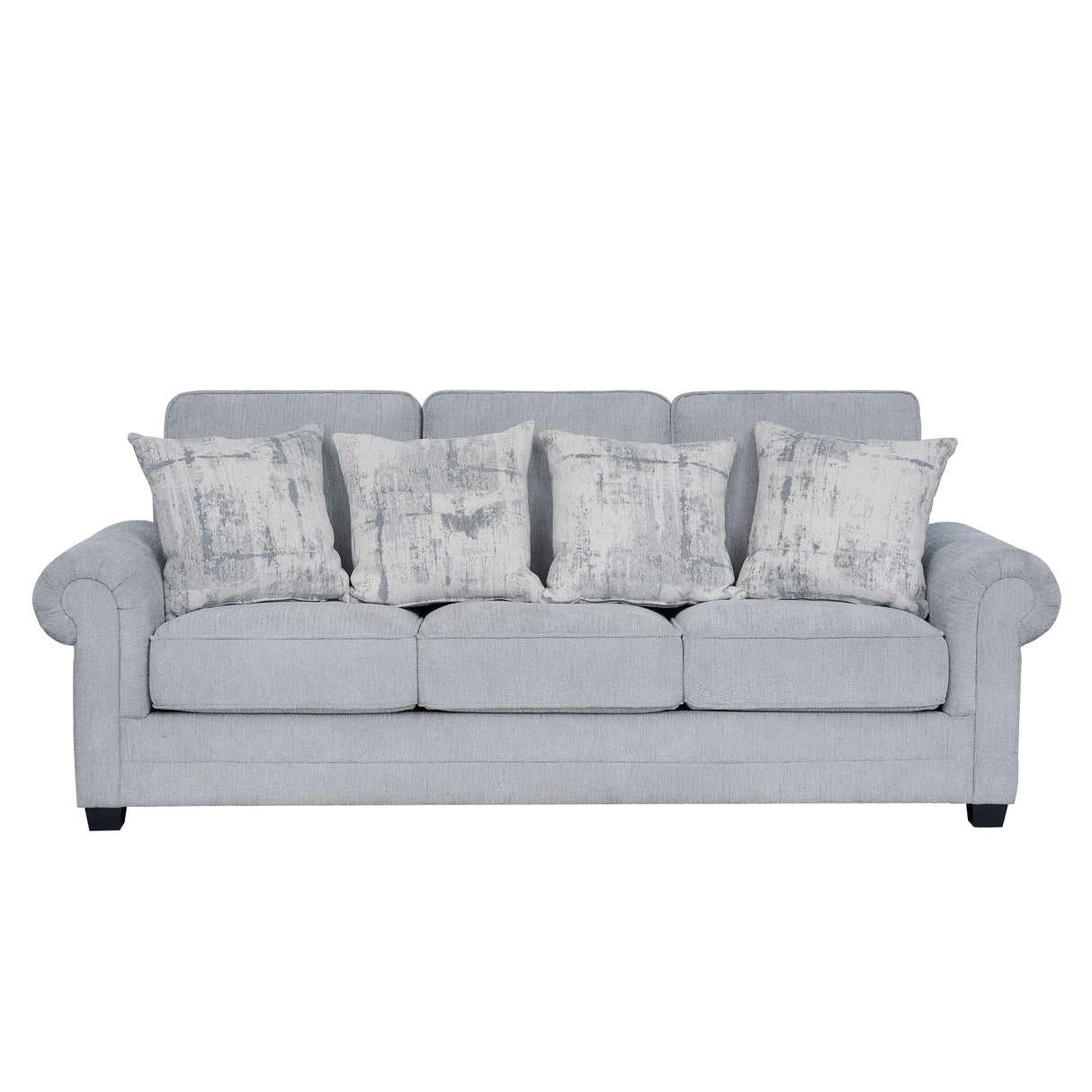 طقم كنب سرفيرا باللون الرمادي