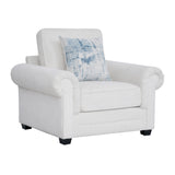 كنب دالينيا فردي باللون الأبيض