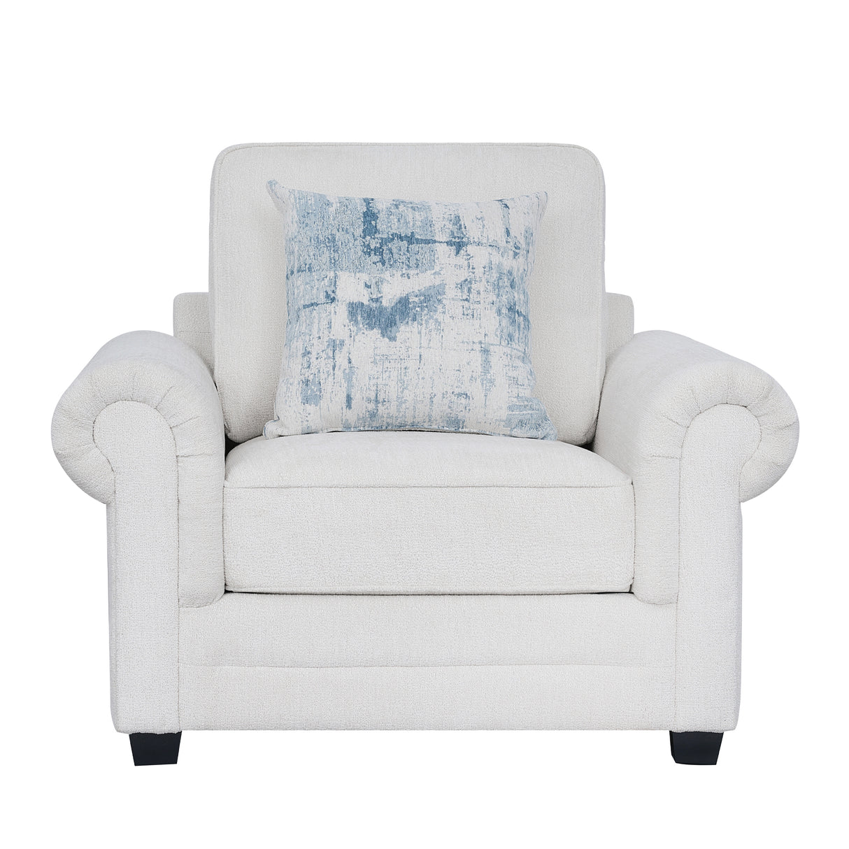 كنب دالينيا فردي باللون الأبيض