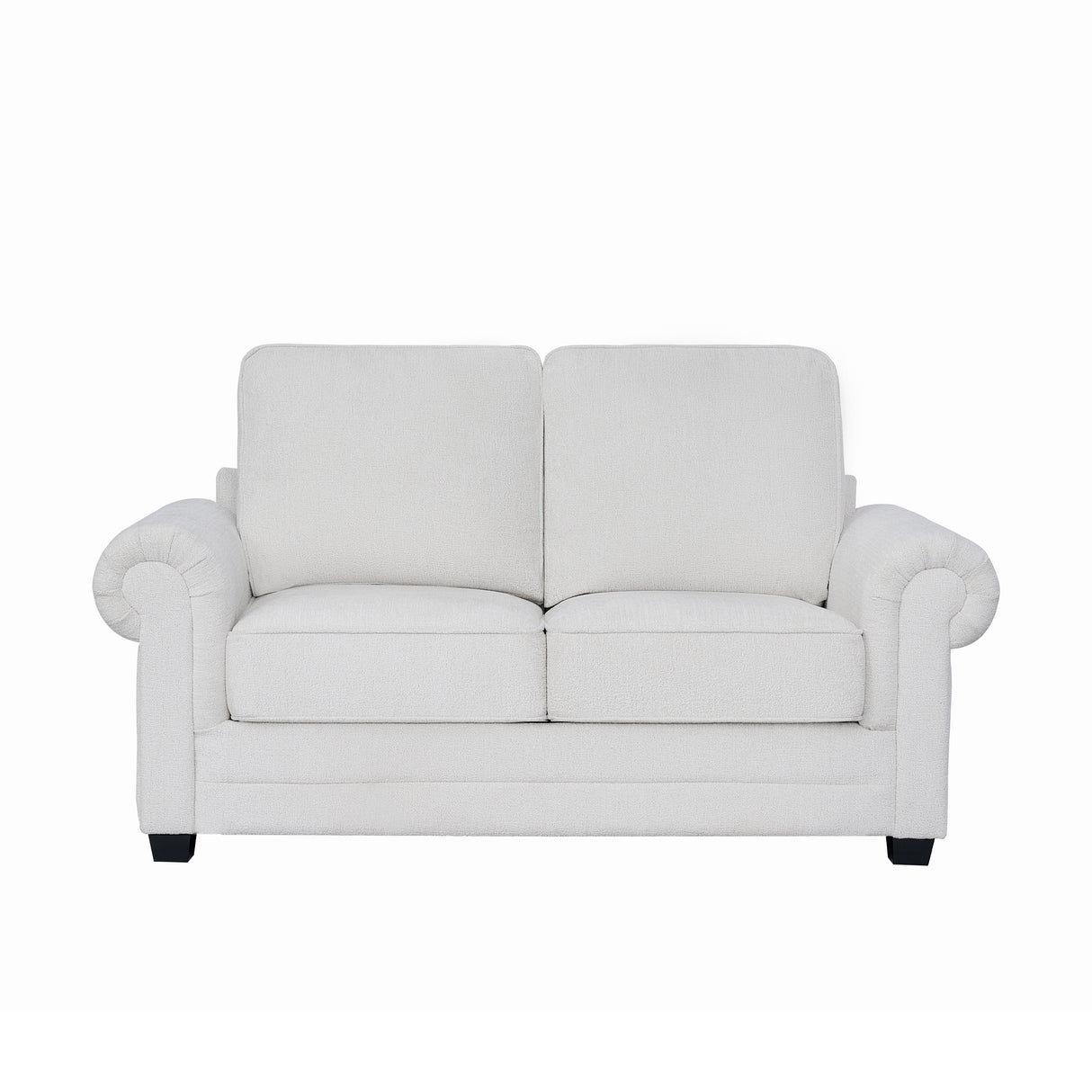 كنب دالينيا ثنائي باللون الأبيض