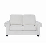 كنب دالينيا ثنائي باللون الأبيض